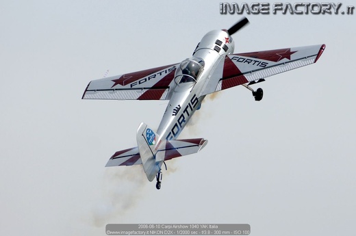 2006-06-10 Carpi Airshow 1040 YAK Italia